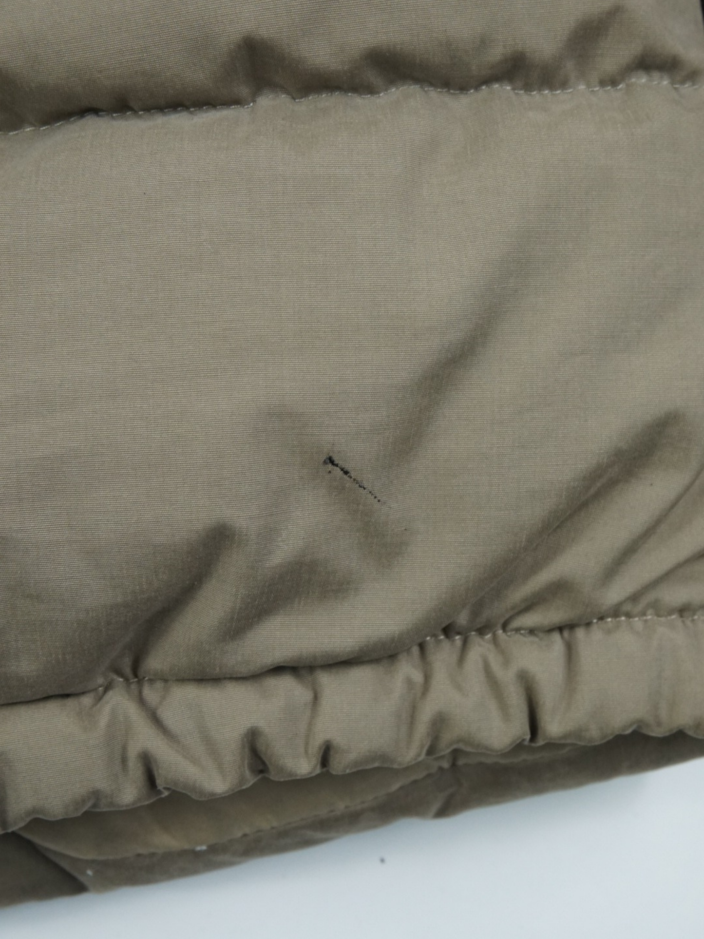 Doudoune Pyrenex beige/marron vintage (M)