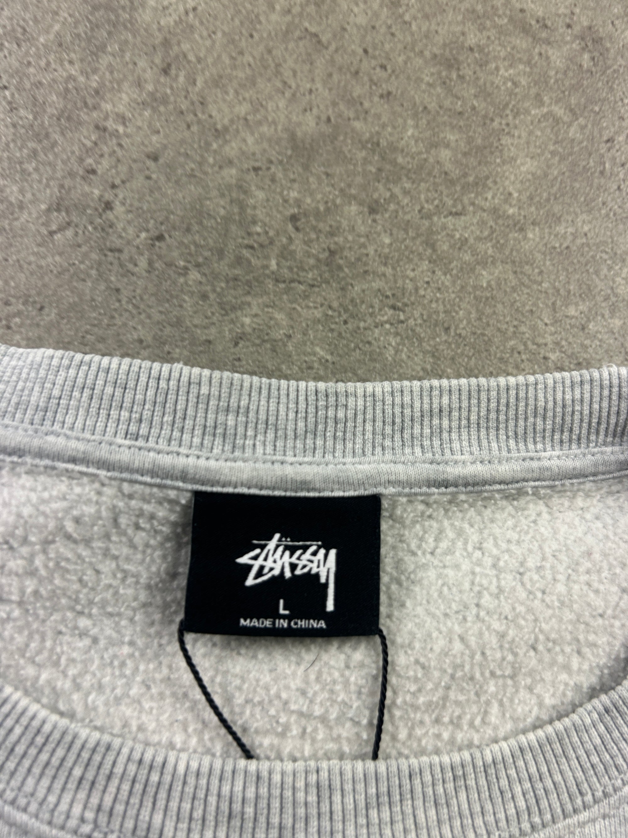 Sweat Stussy gris (L)