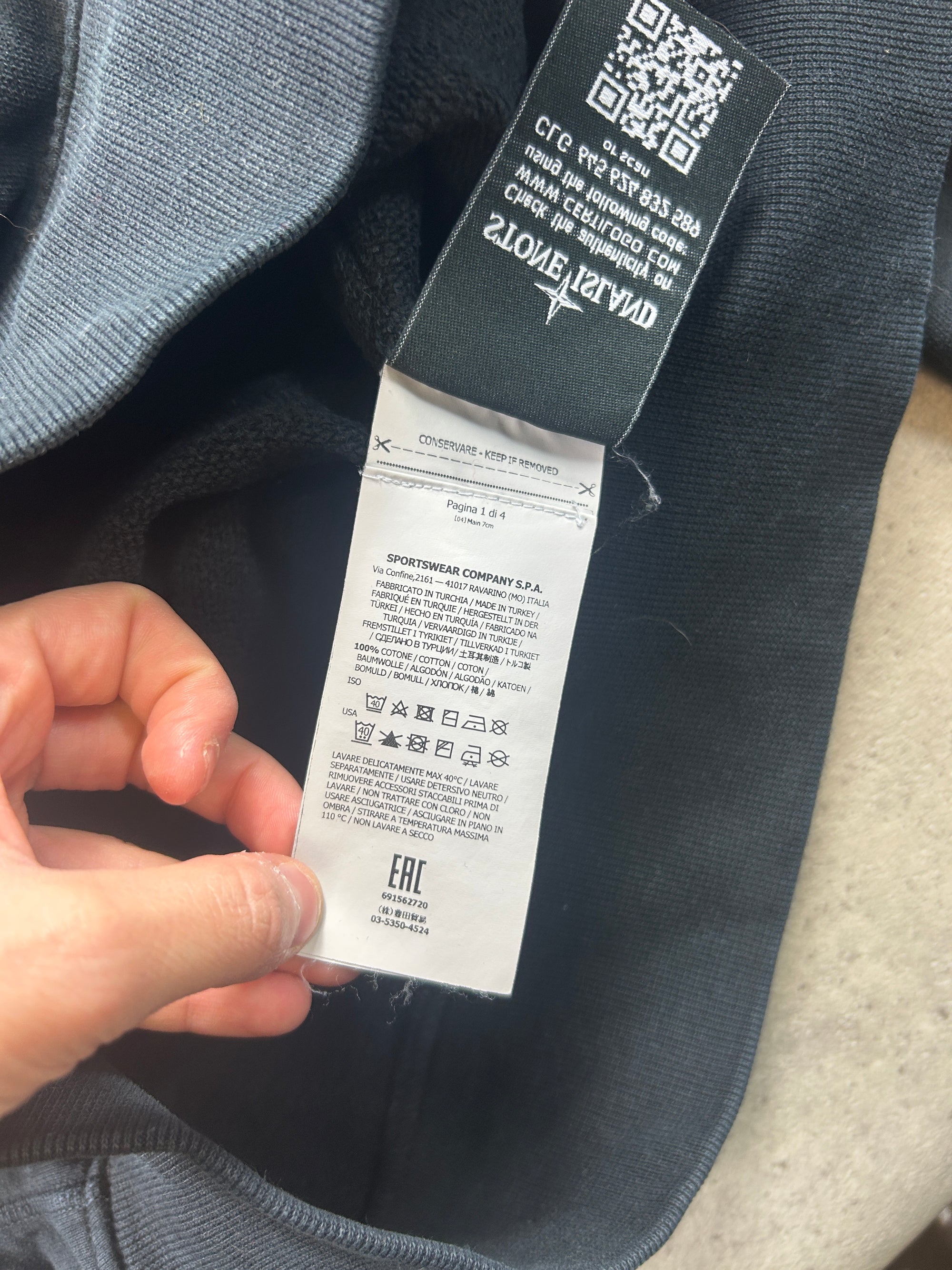 Sweat Stone Island (M)