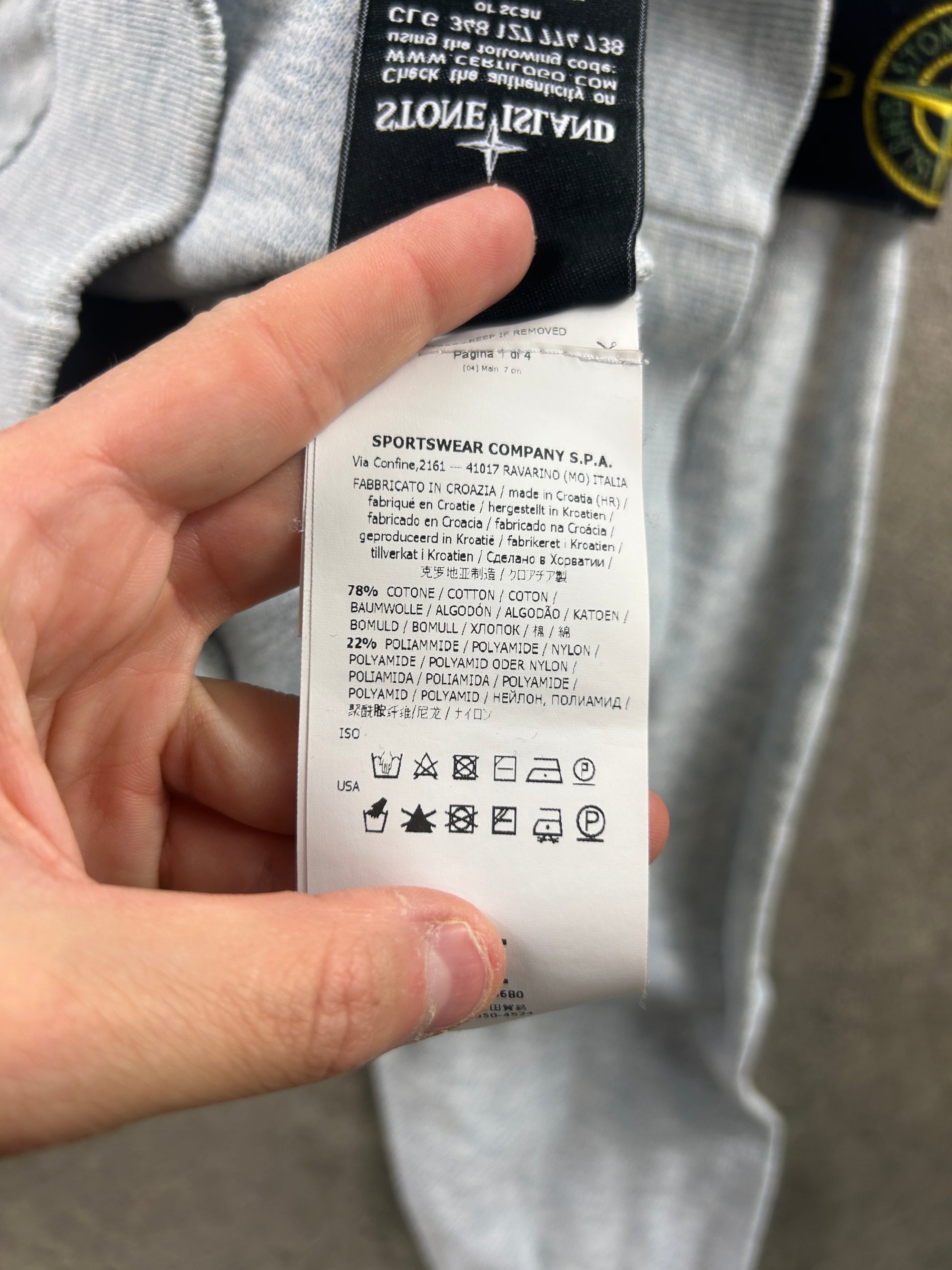 Pull Stone Island (S femme)