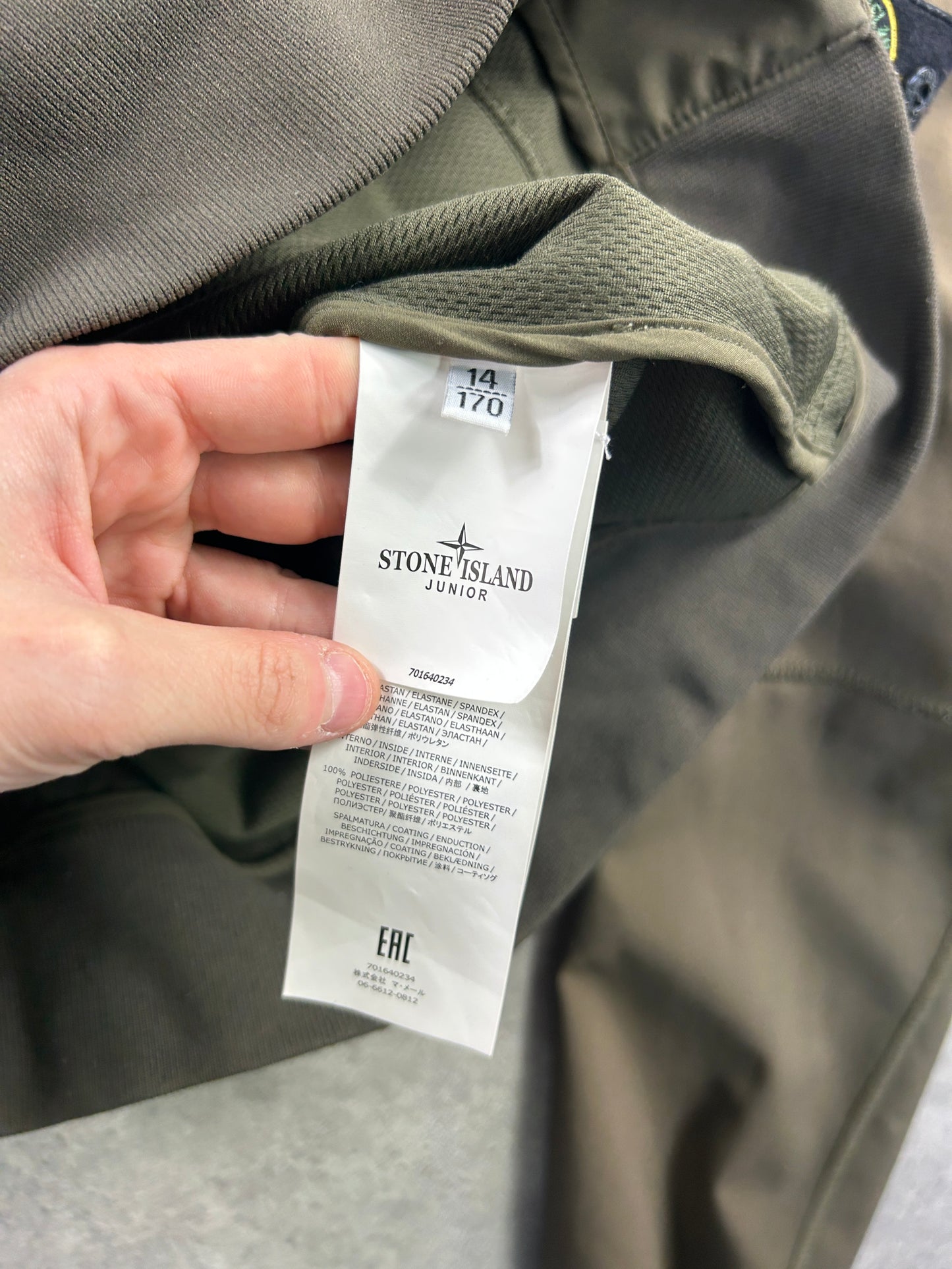 Veste softshell Stone Island (XS/S)