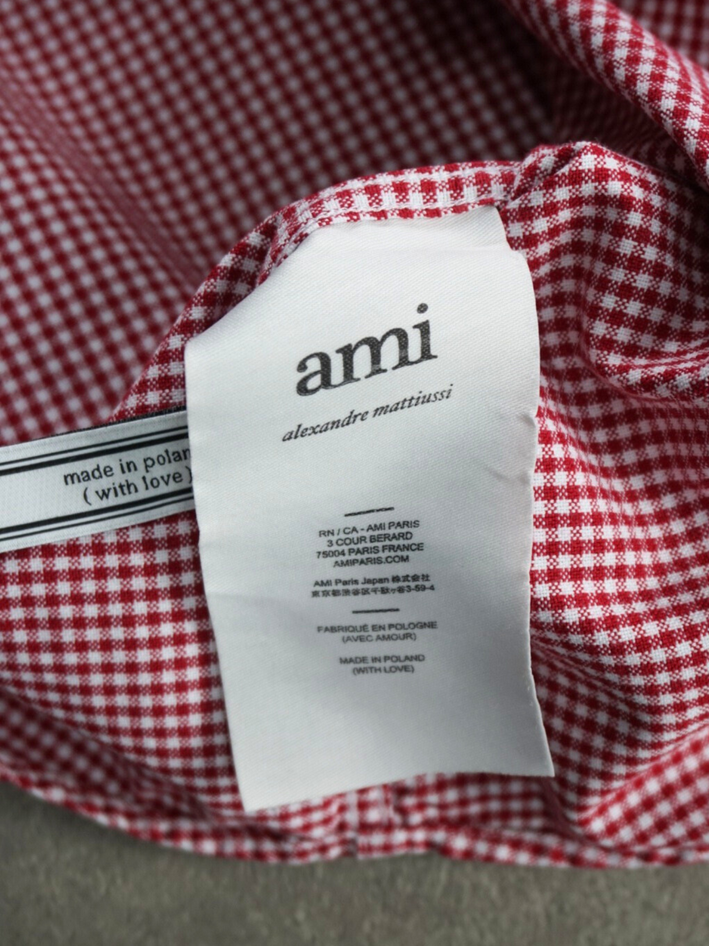 Chemise Ami Paris (S/M)