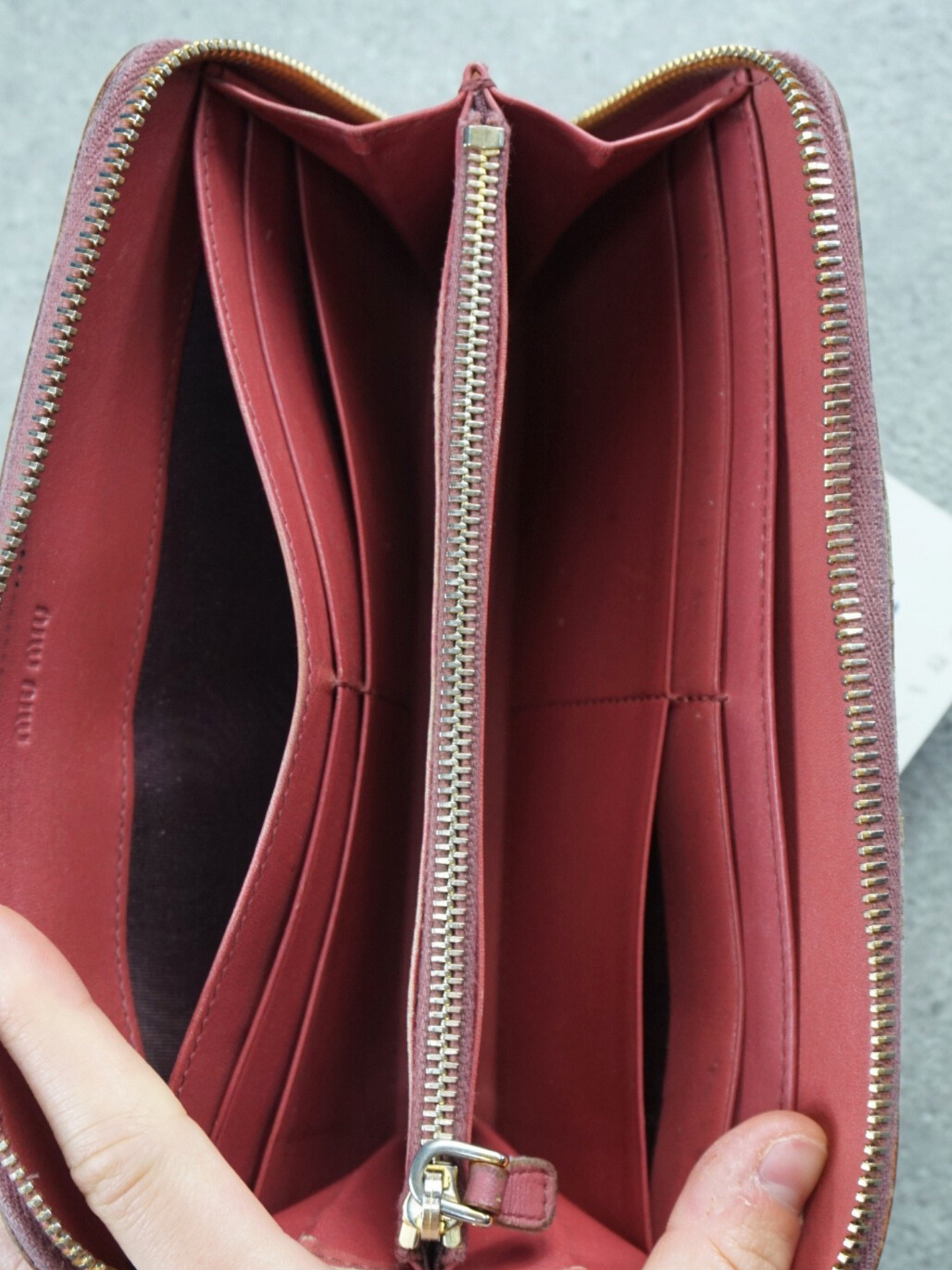 Portefeuille Miu Miu