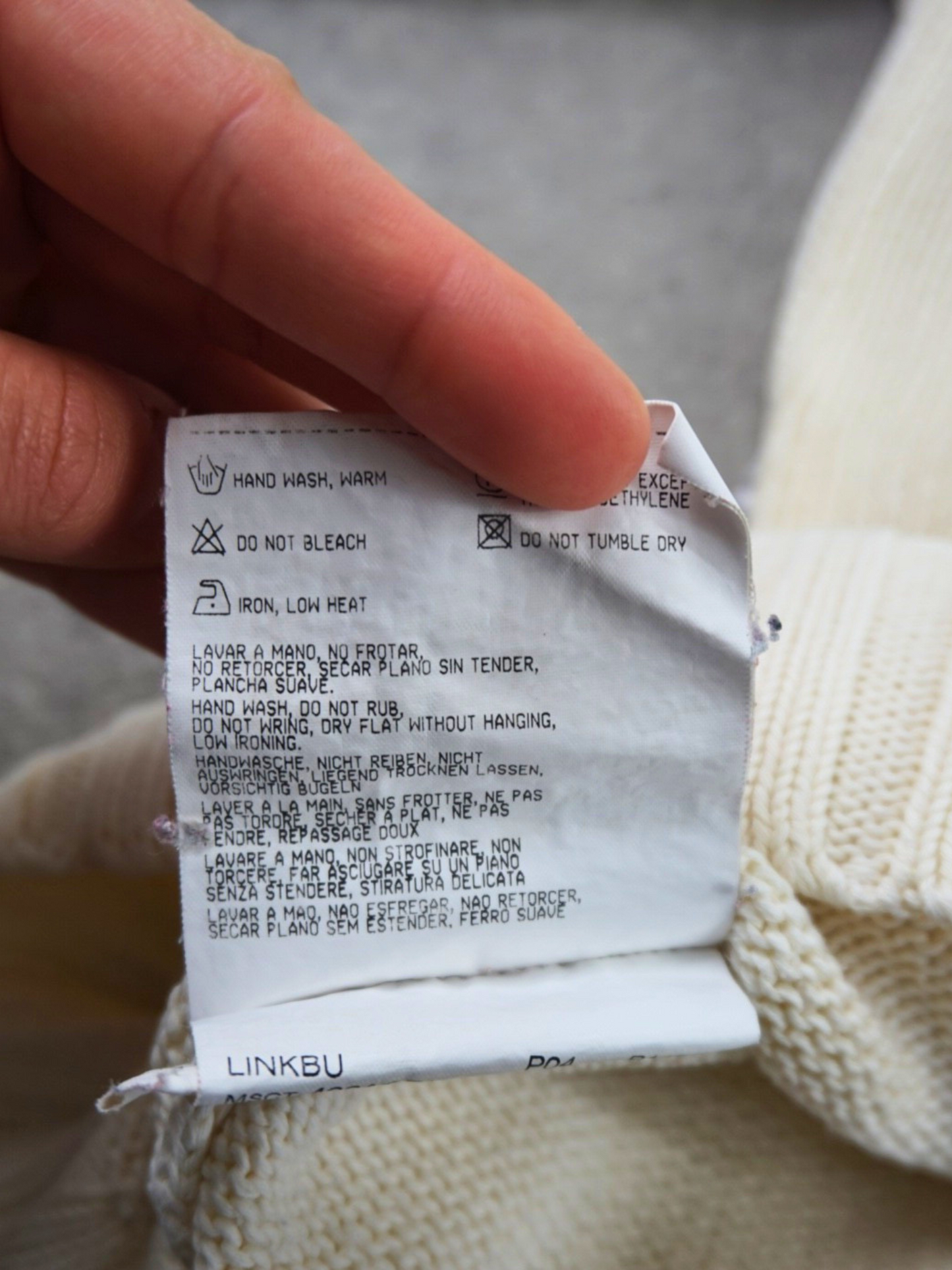 Pull en maille Burberry flag (M/L femme)