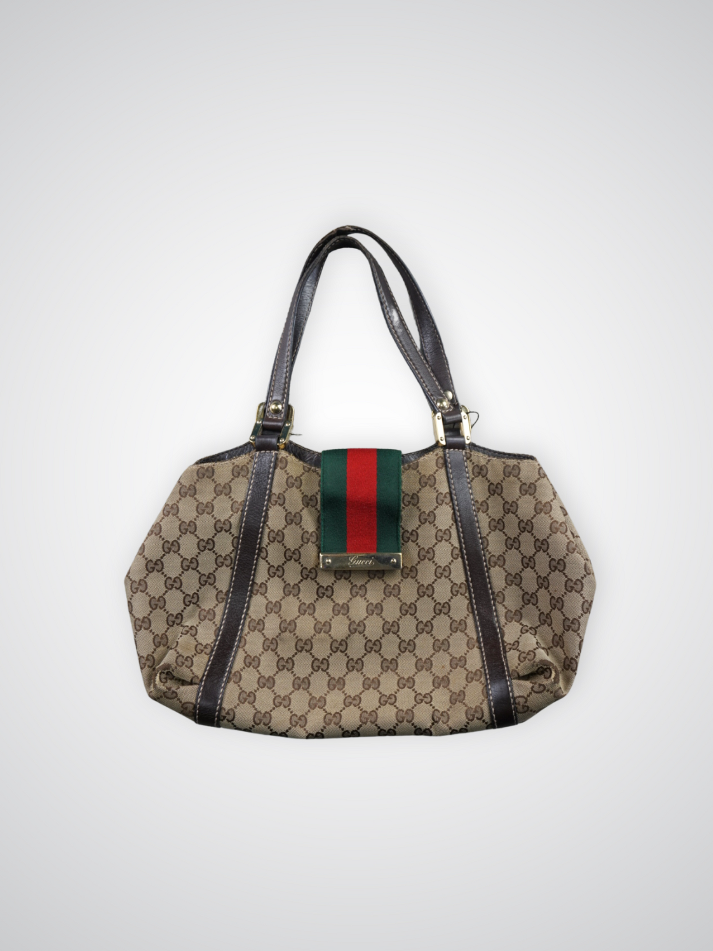Sac à main Gucci GG canvas new ladies web tote bag