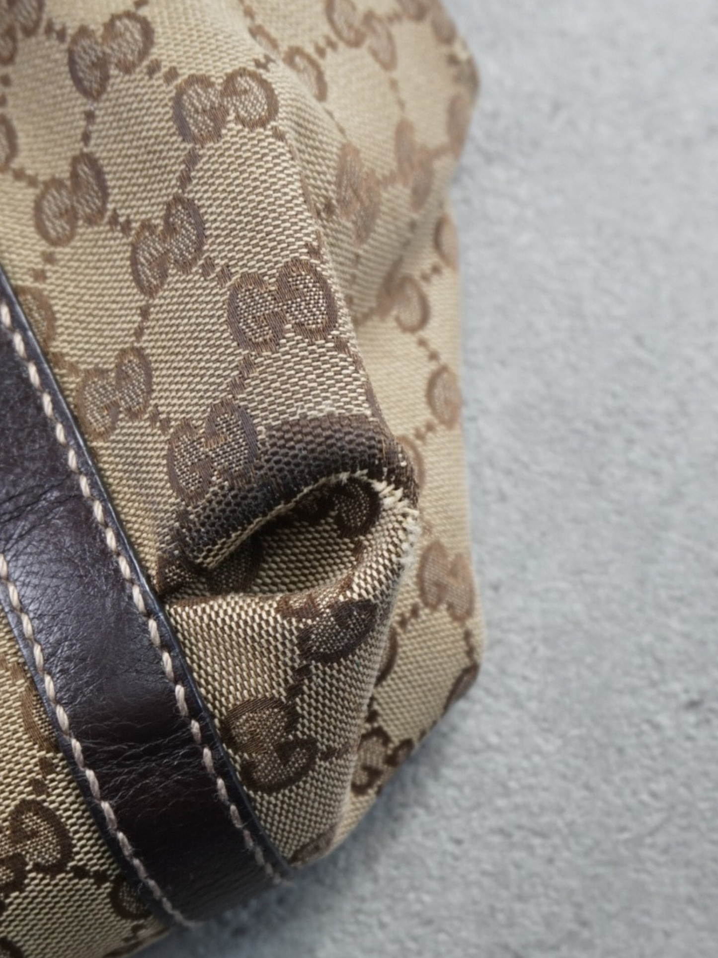 Sac à main Gucci GG canvas new ladies web tote bag