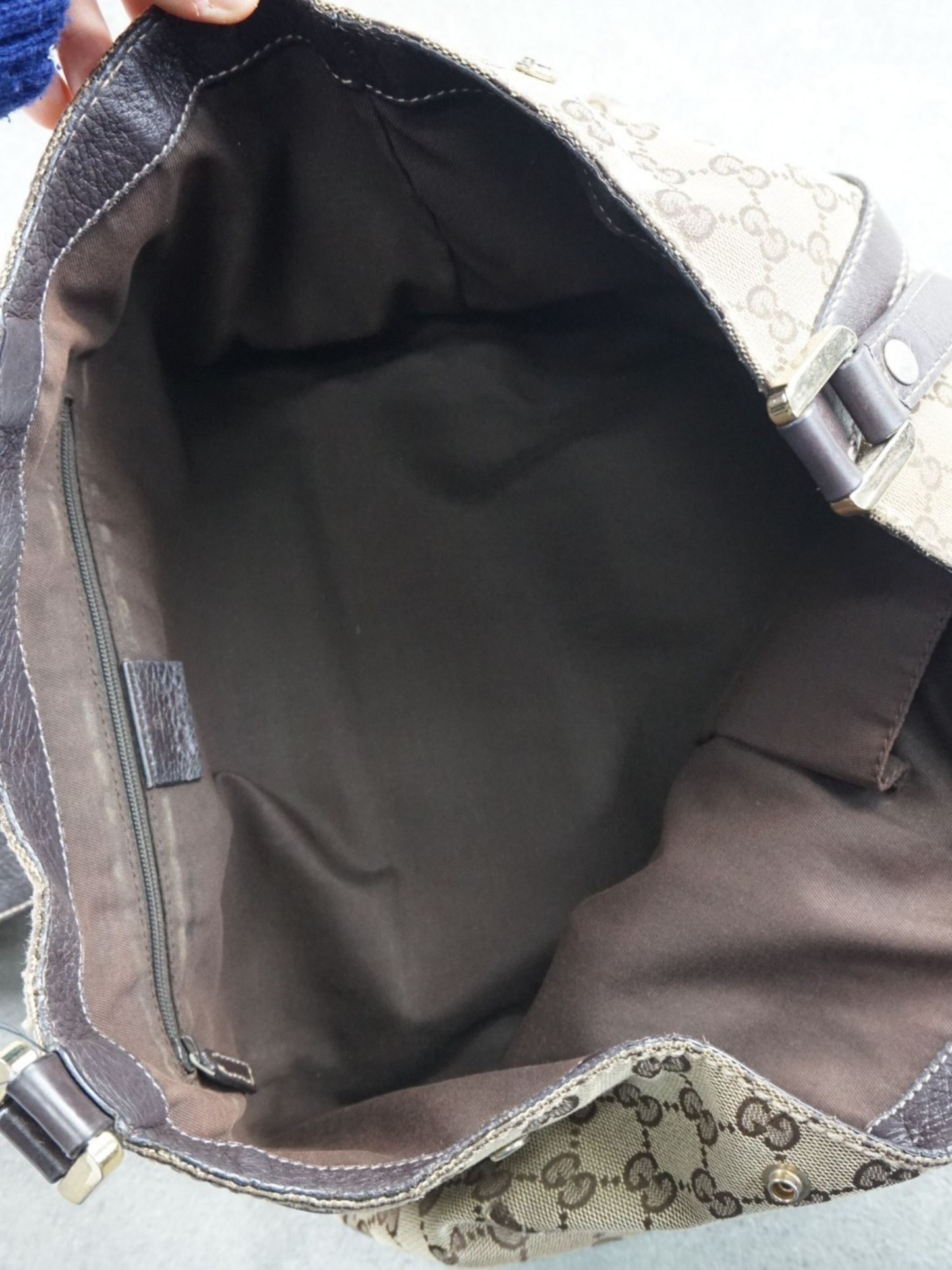 Sac à main Gucci GG canvas new ladies web tote bag