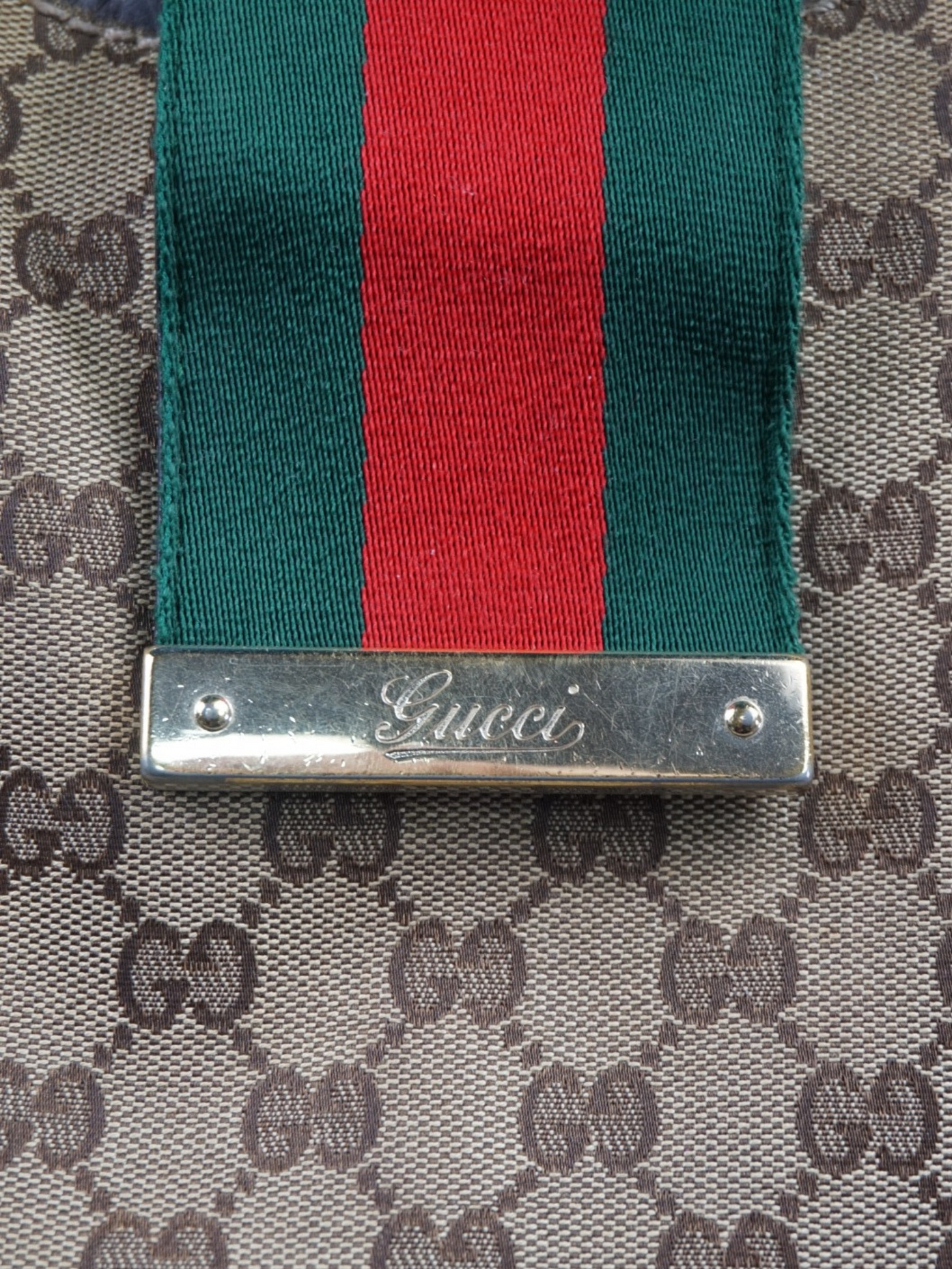 Sac à main Gucci GG canvas new ladies web tote bag