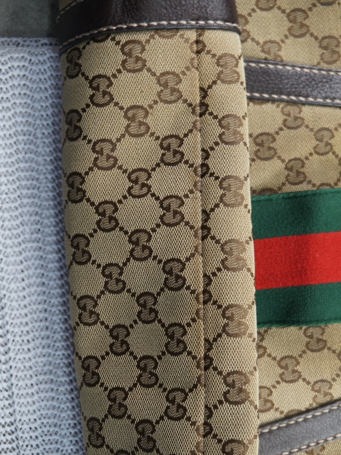 Sac à main Gucci GG canvas new ladies web tote bag