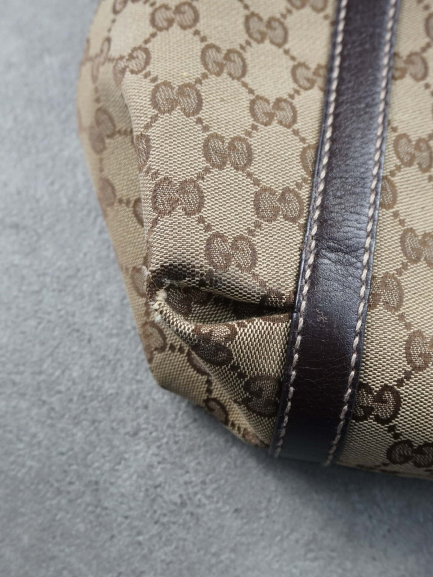 Sac à main Gucci GG canvas new ladies web tote bag