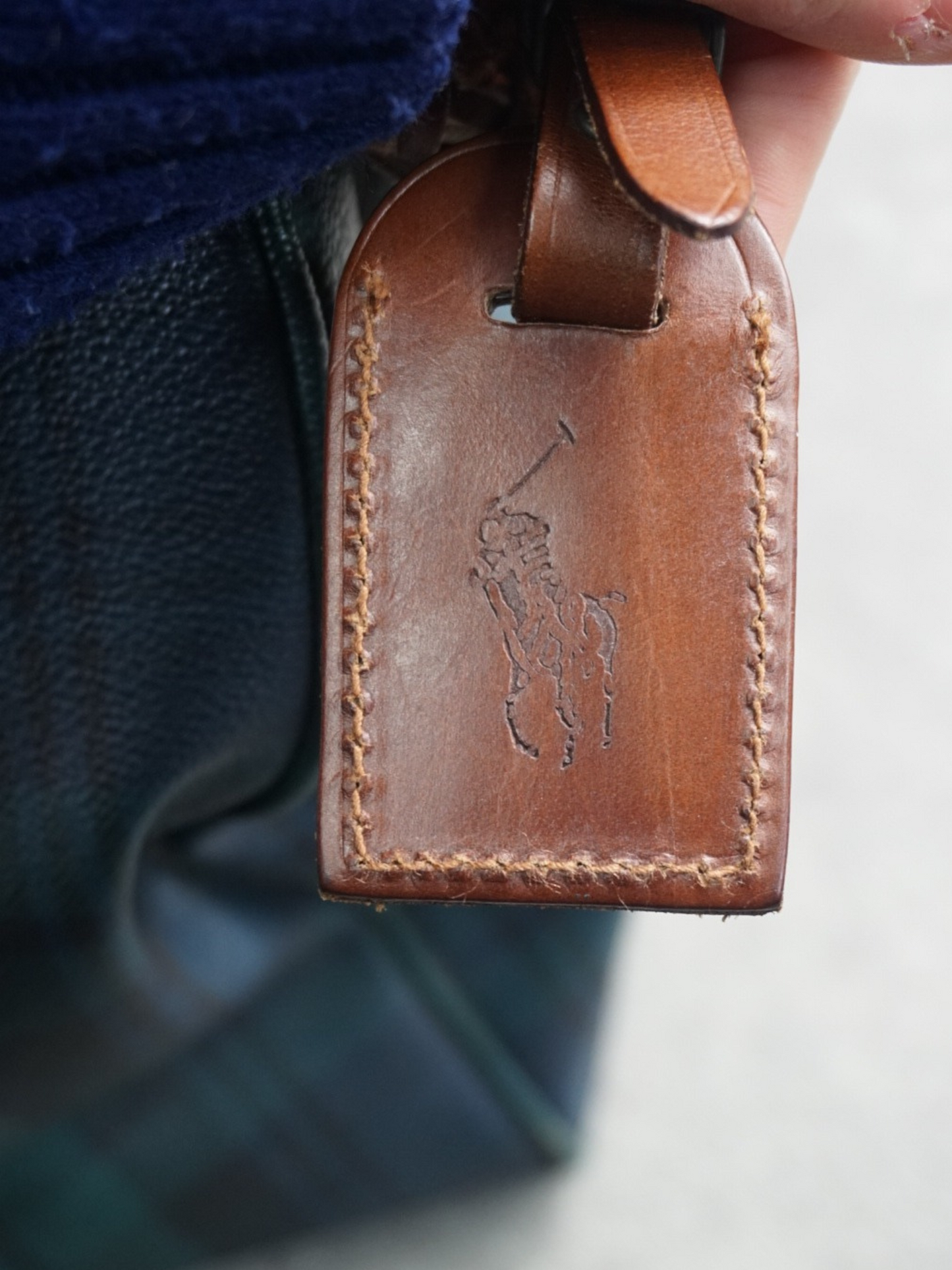 Sac de voyage en cuir Ralph Lauren