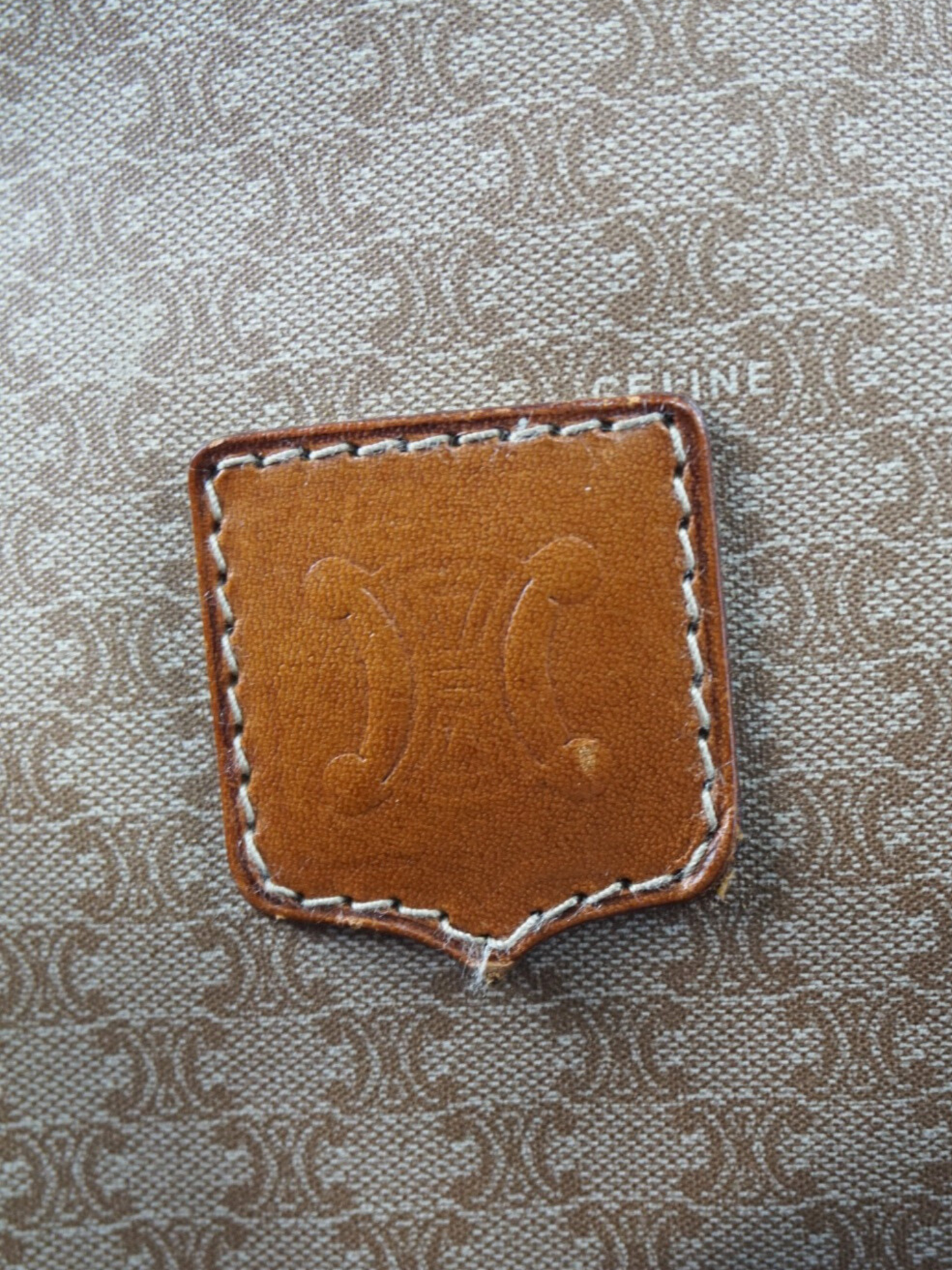 Sac de voyage Céline macadam