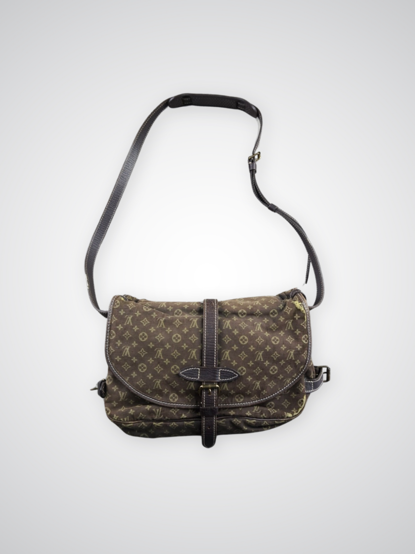 Sacoche Louis Vuitton Mini Lin Saumur 30