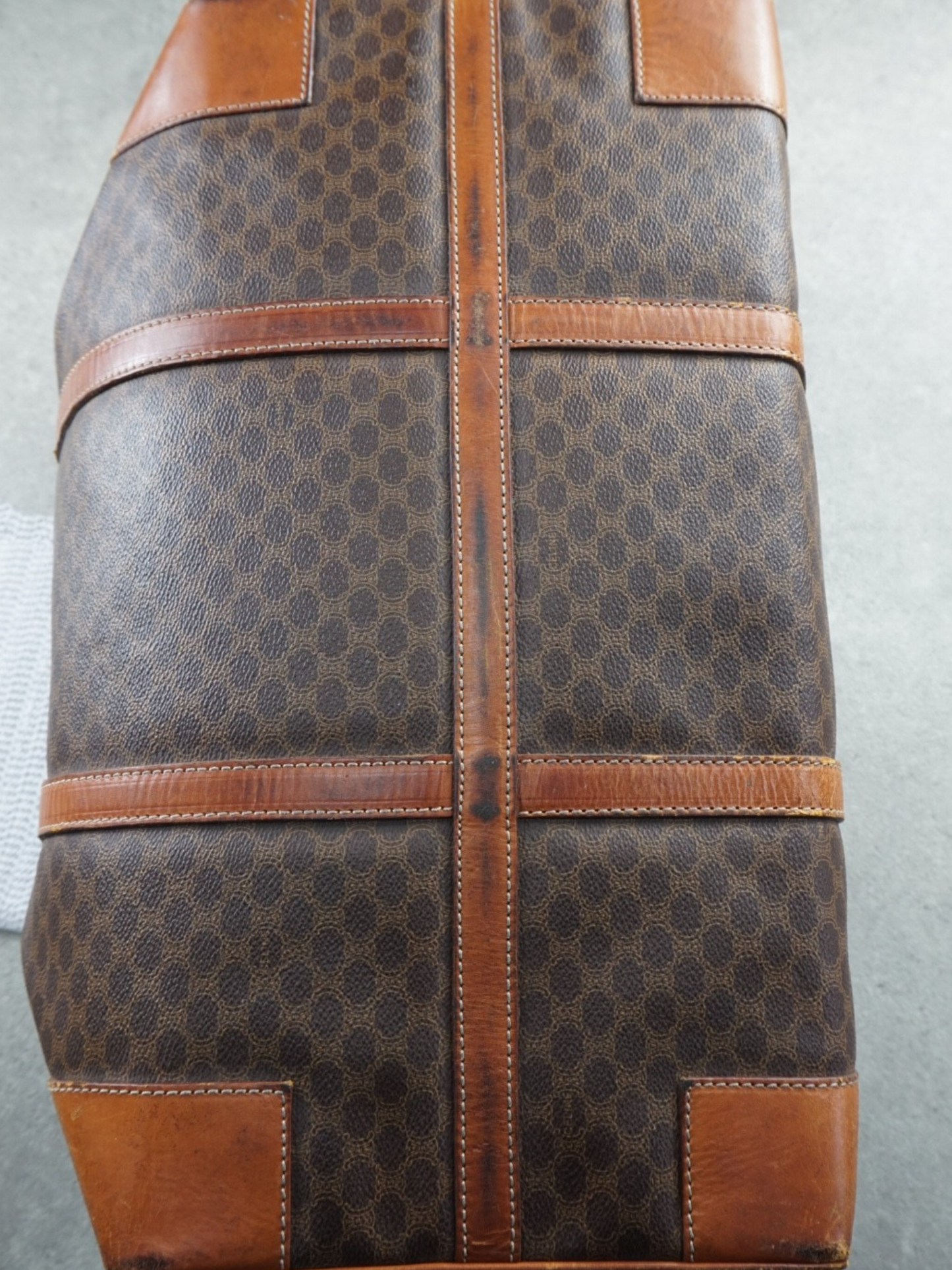 Sac de voyage Céline Triomphe Macadam 45