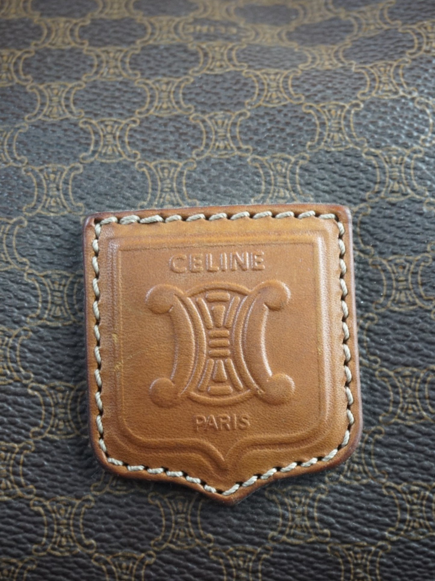 Sac de voyage Céline Triomphe Macadam 45