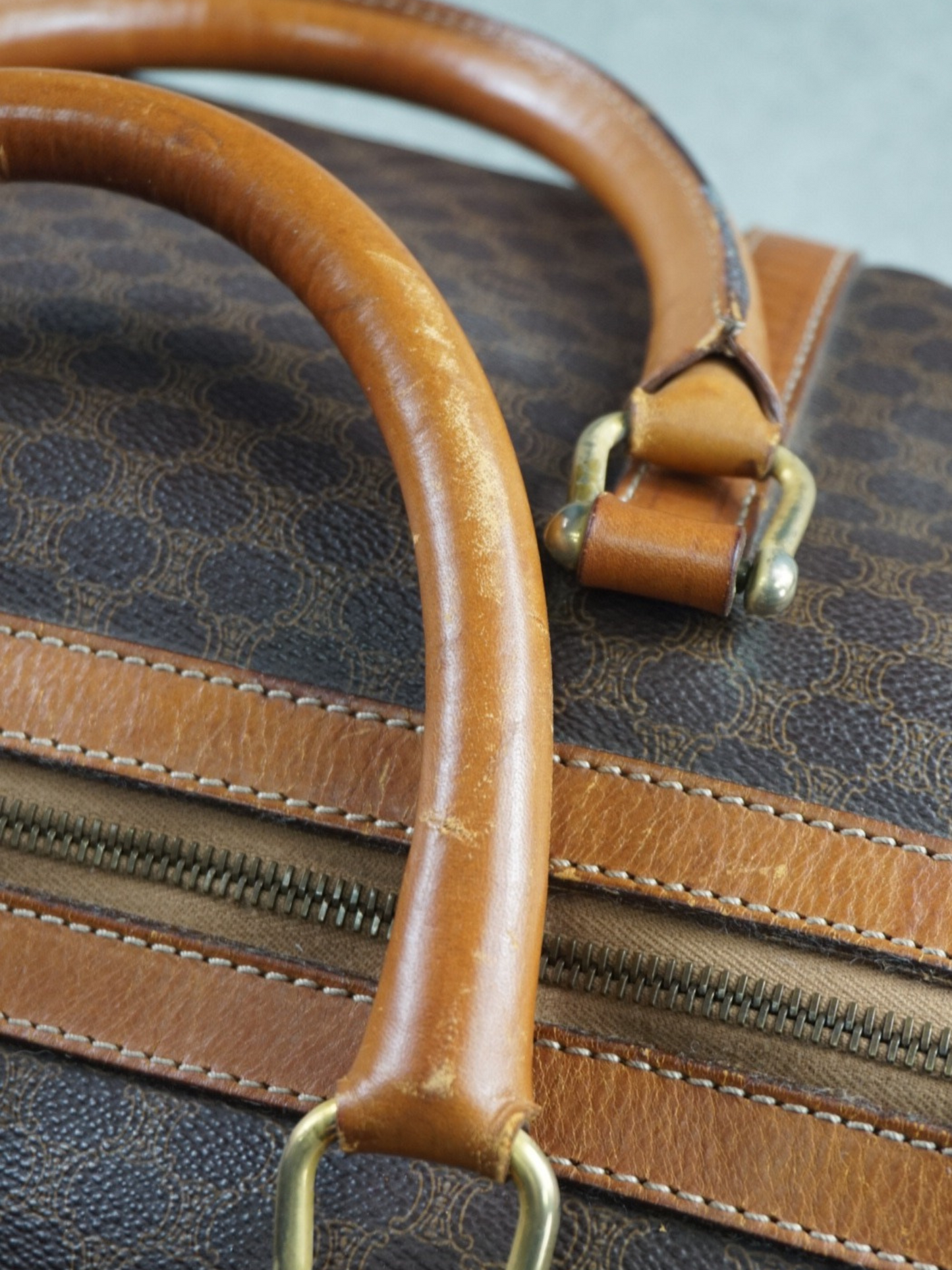Sac de voyage Céline Triomphe Macadam 45