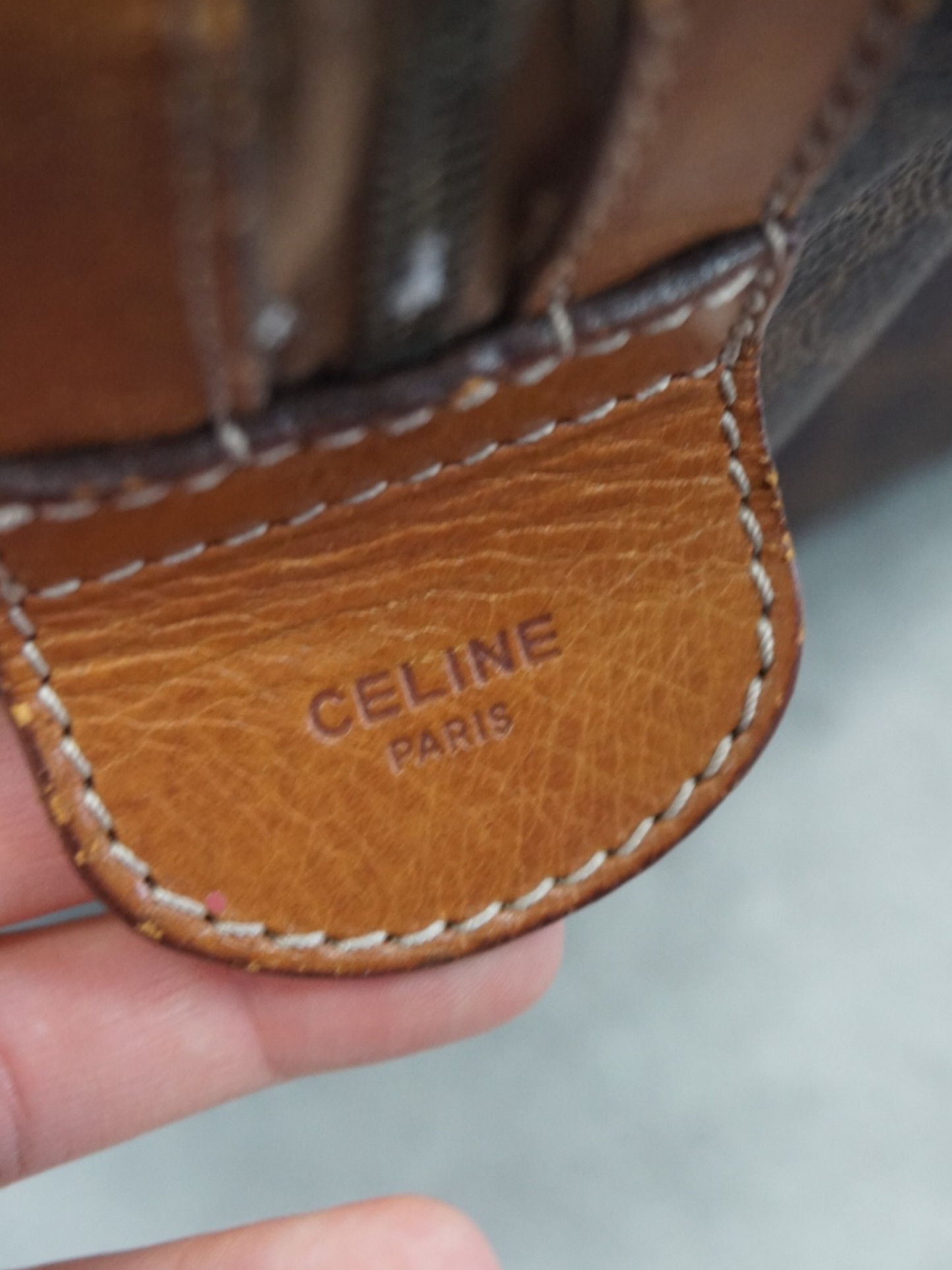 Sac de voyage Céline Triomphe Macadam 45