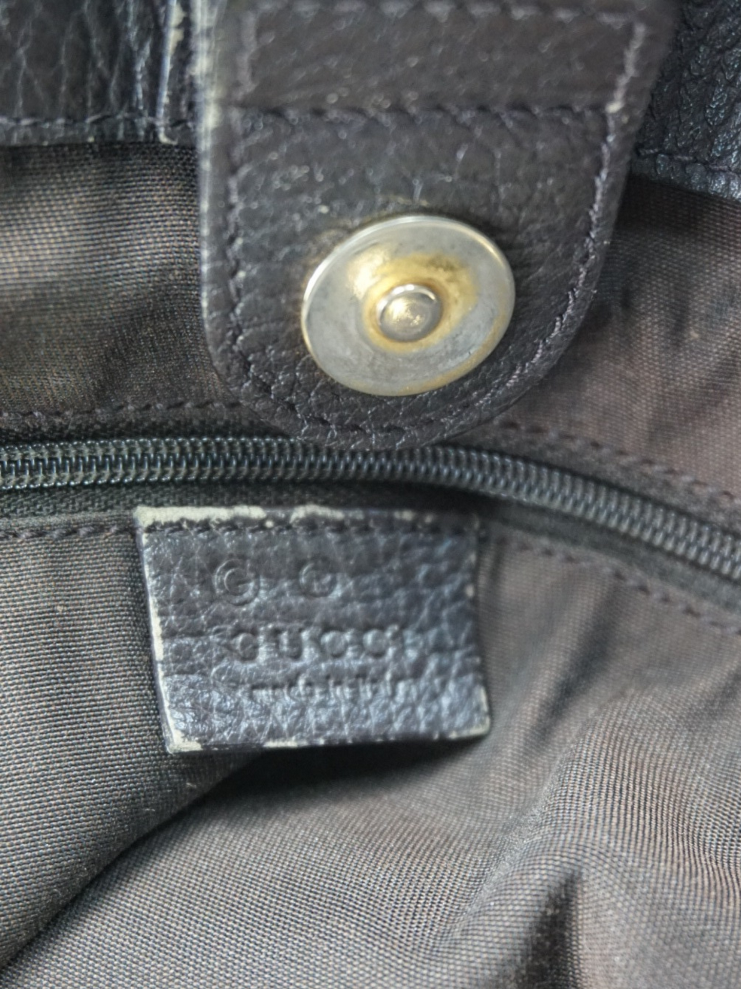 Sac cabas Gucci en toile GG marron