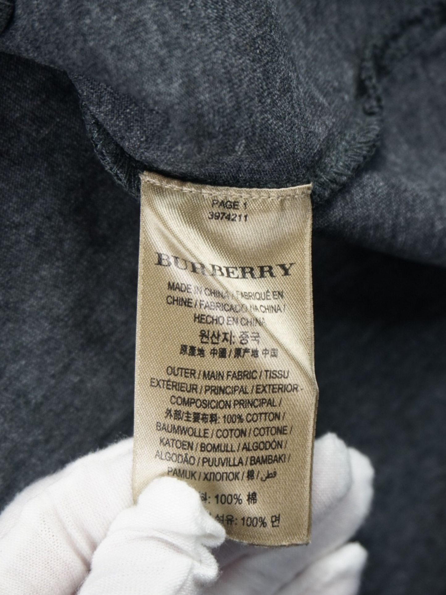 T-shirt Burberry (XL)