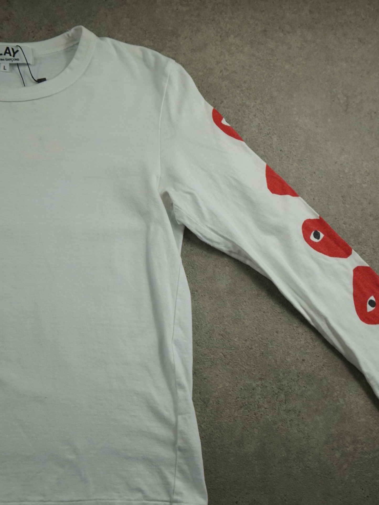 T-shirt manches longues Comme des Garçons (L femme)