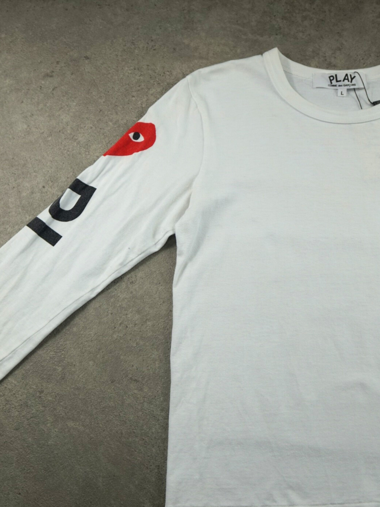 T-shirt manches longues Comme des Garçons (L femme)