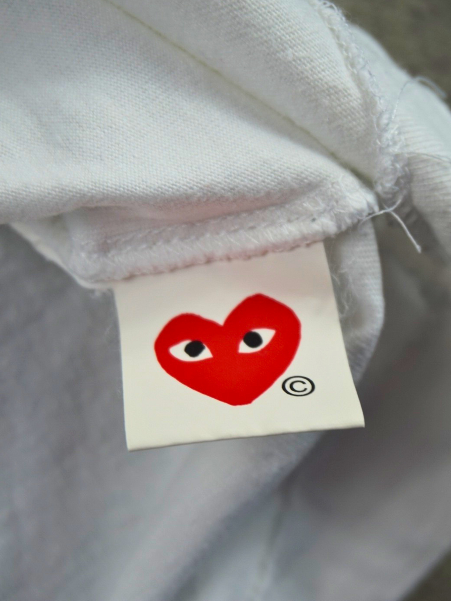 T-shirt manches longues Comme des Garçons (L femme)