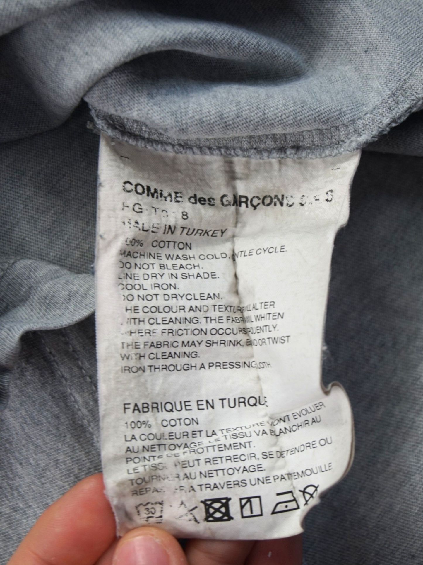 T-shirt Comme des Garçons (L)