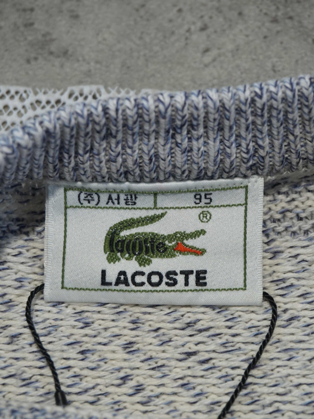 Pull Lacoste en laine (L)