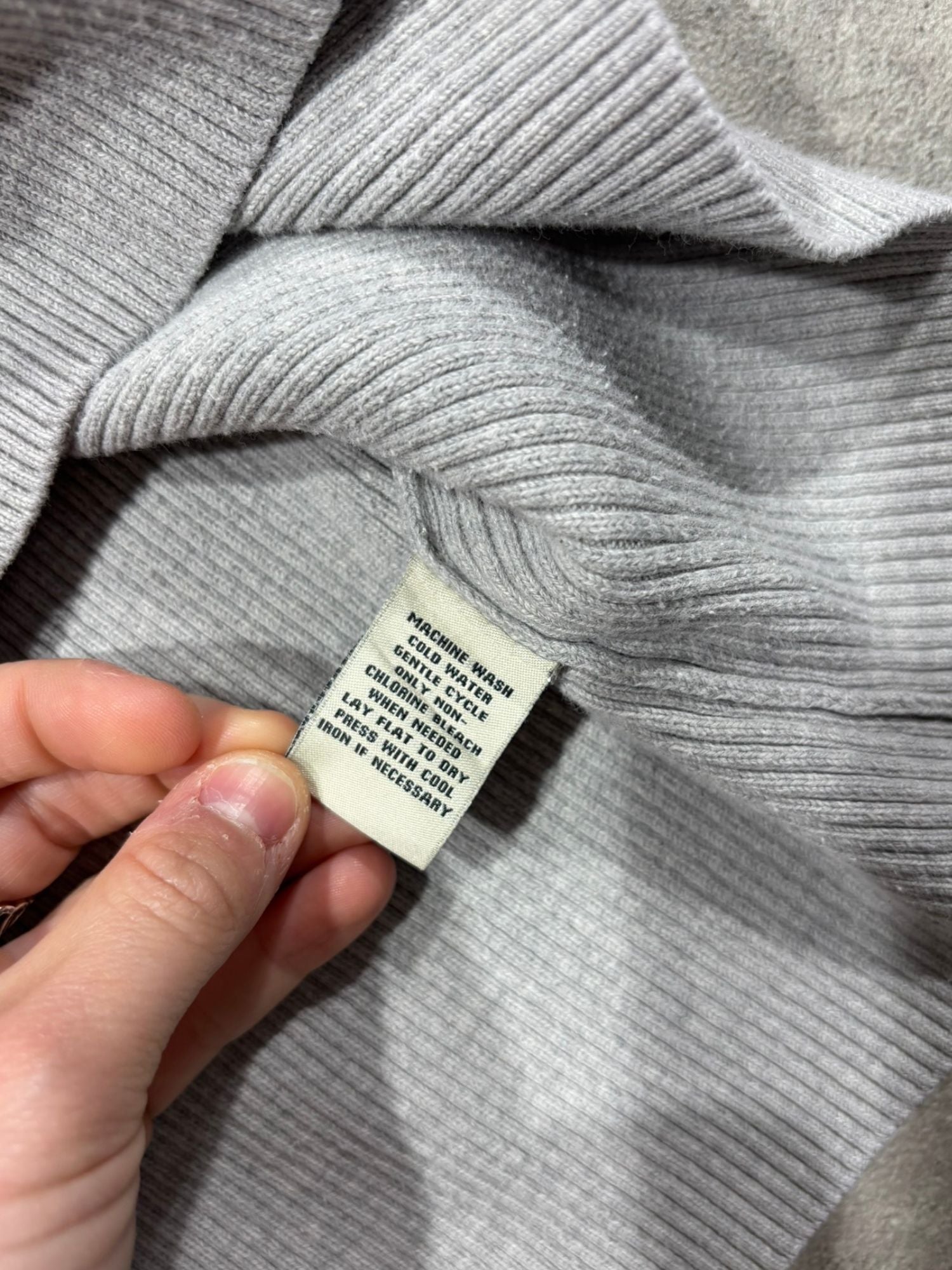 Pull fin côtelé Ralph Lauren (M)