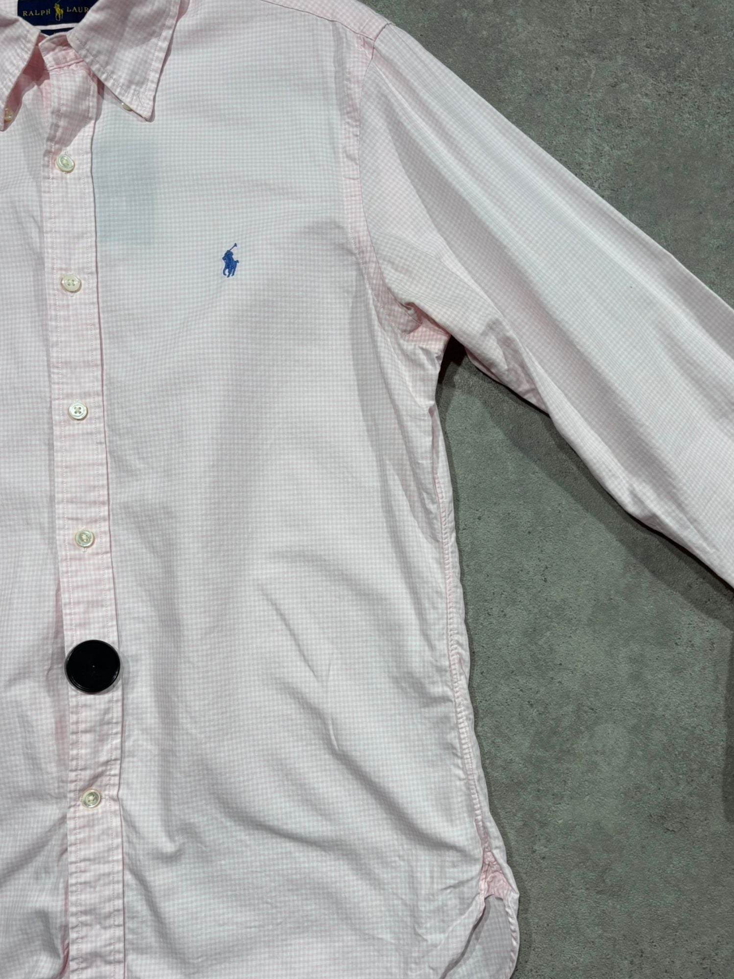 Chemise Ralph Lauren vichy rose (L/XL)