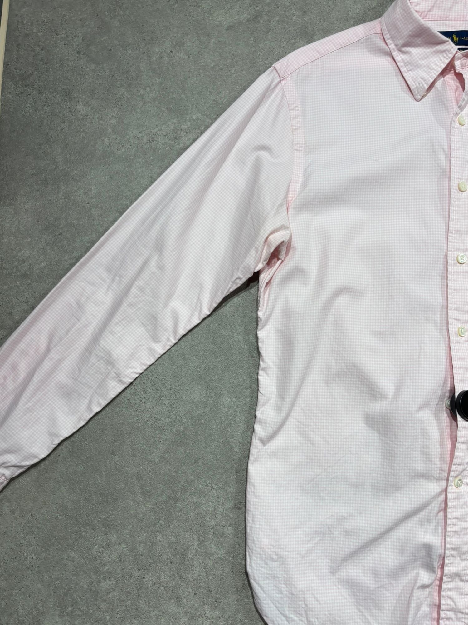Chemise Ralph Lauren vichy rose (L/XL)