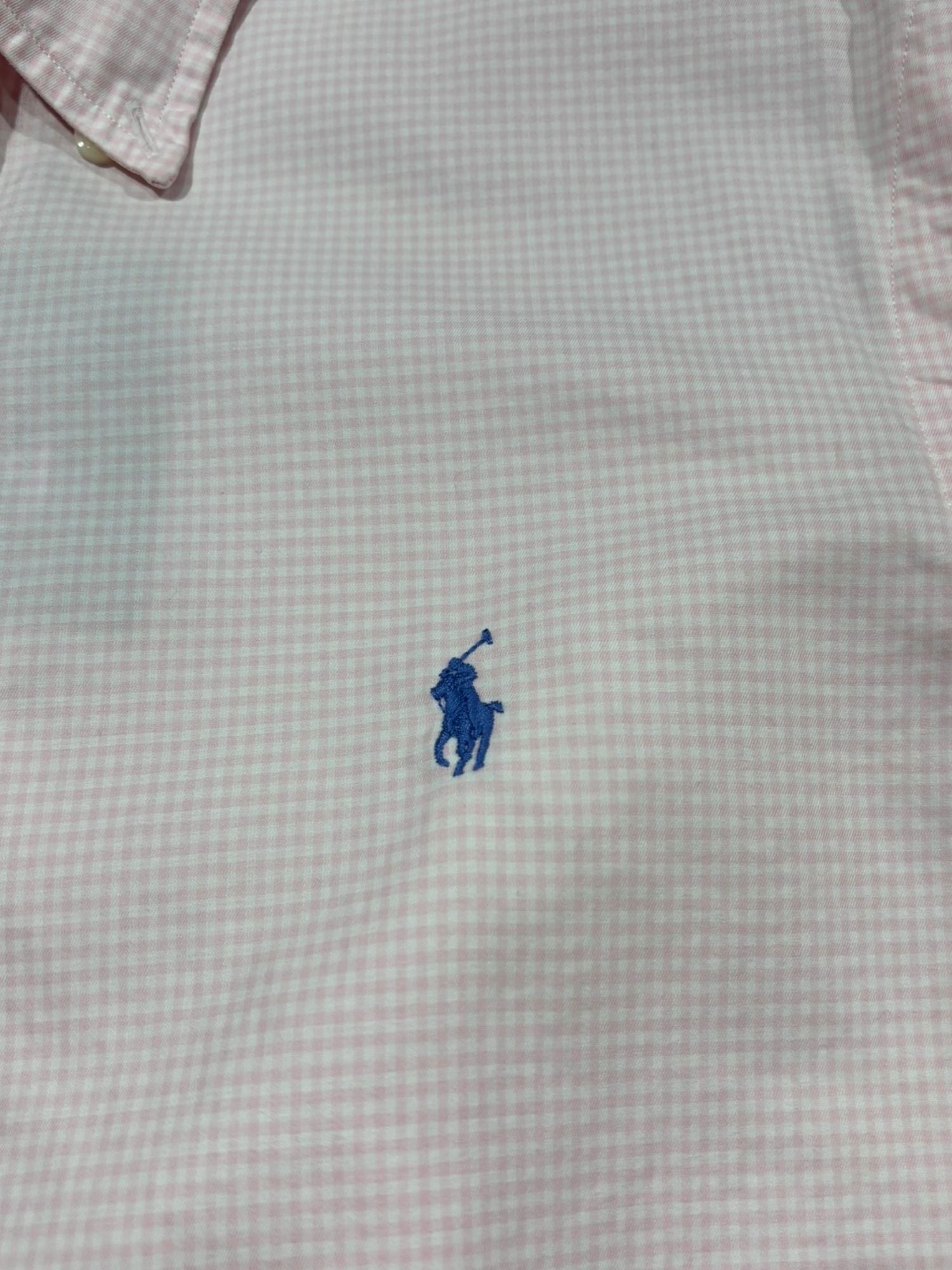 Chemise Ralph Lauren vichy rose (L/XL)