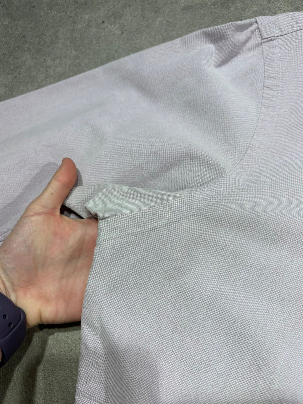 Chemise Ralph Lauren lilas/rose (L)