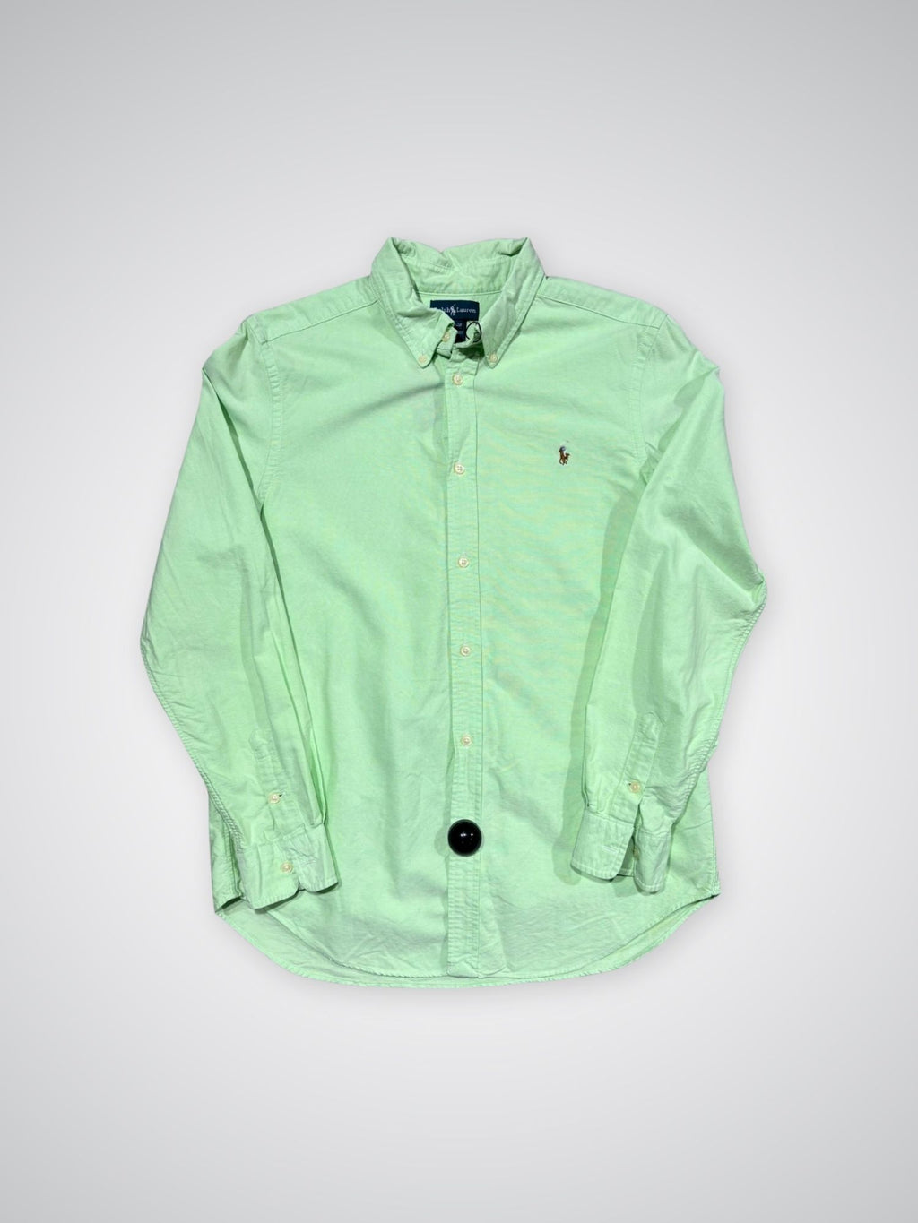 Chemise Ralph Lauren verte (XL 18/20 - S)