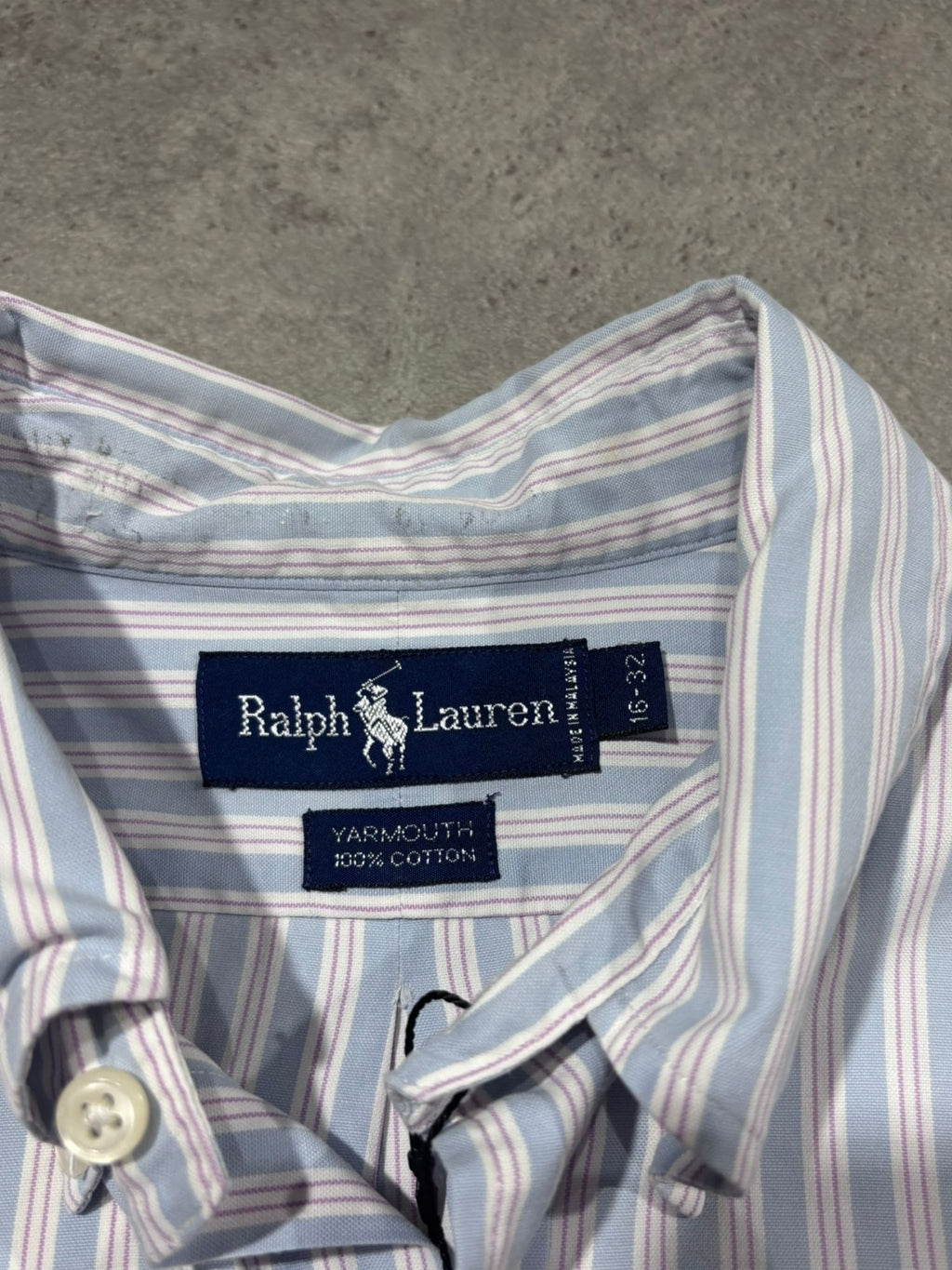 Chemise à rayures Ralph Lauren (XL)
