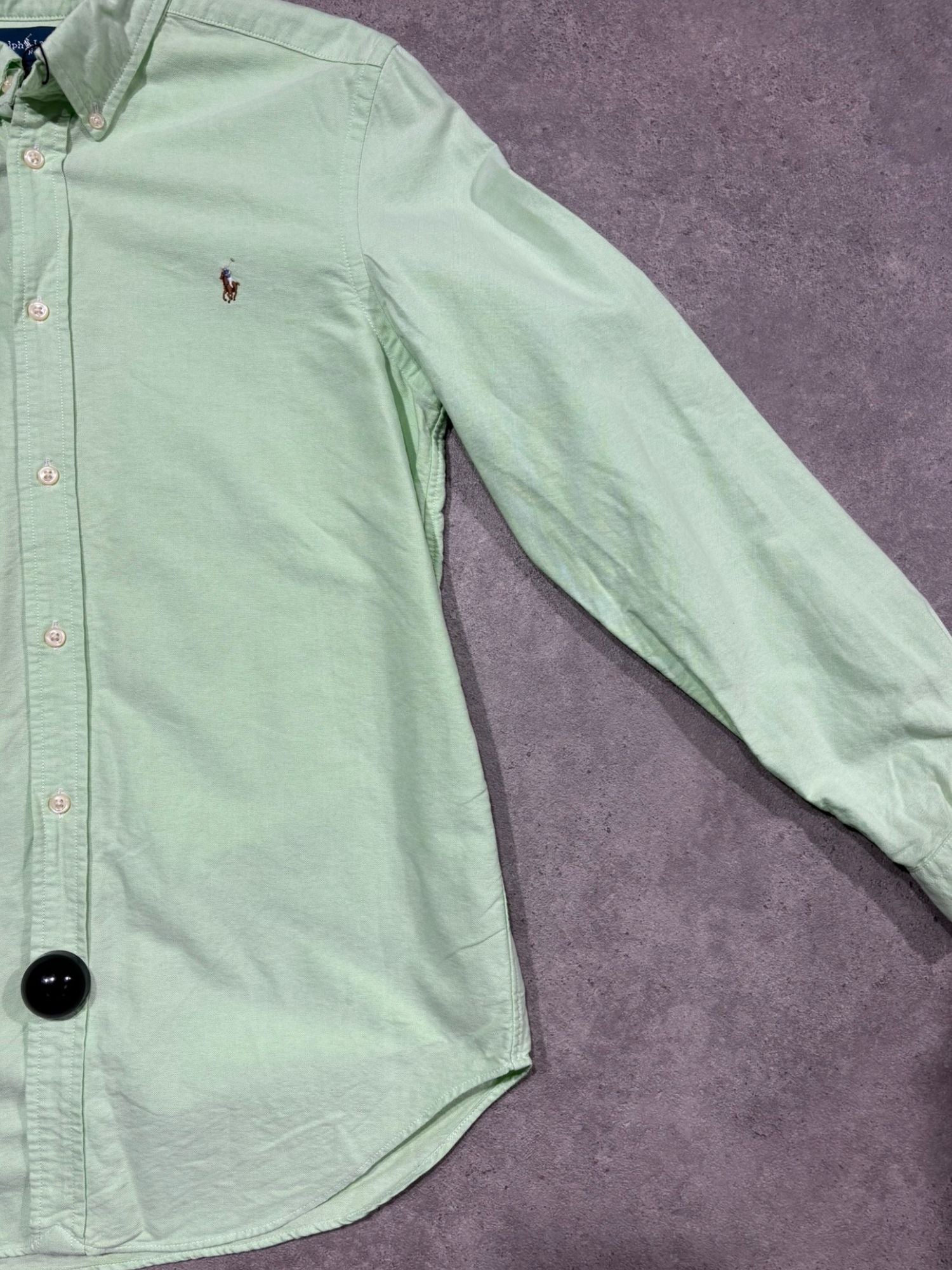 Chemise Ralph Lauren verte (XL 18/20 - S)
