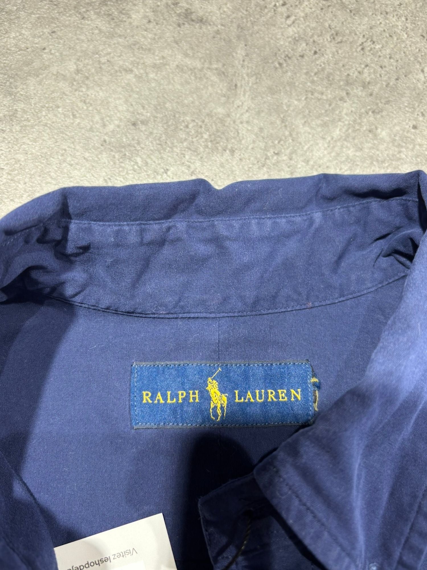 Chemise Ralph Lauren bleue (L)