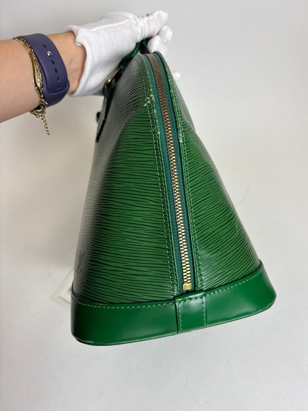Sac Alma PM cuir Épi Louis Vuitton