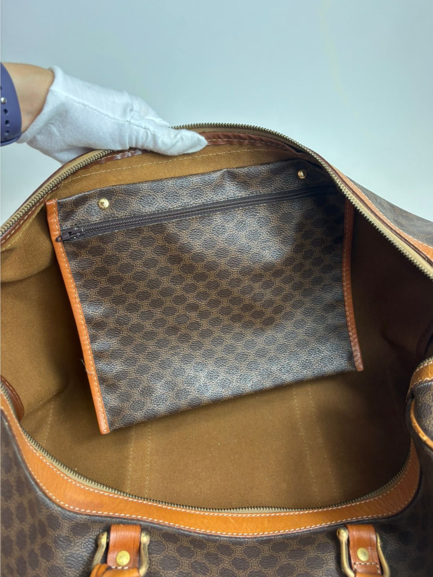 Sac de voyage Céline Macadam 45