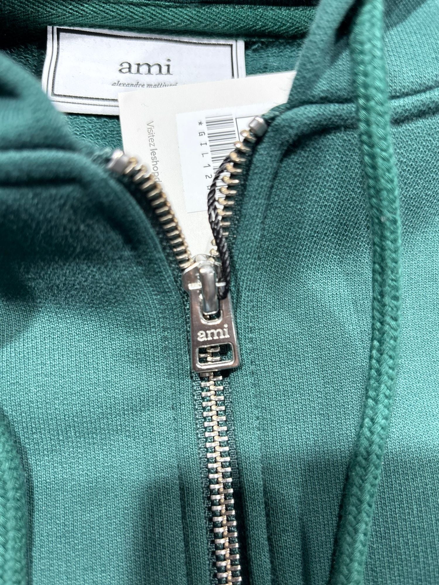 Sweat zippé AMI Paris (XS/S)
