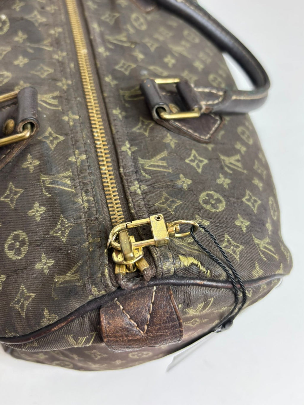 Sac Speedy 30 mini lin Louis Vuitton