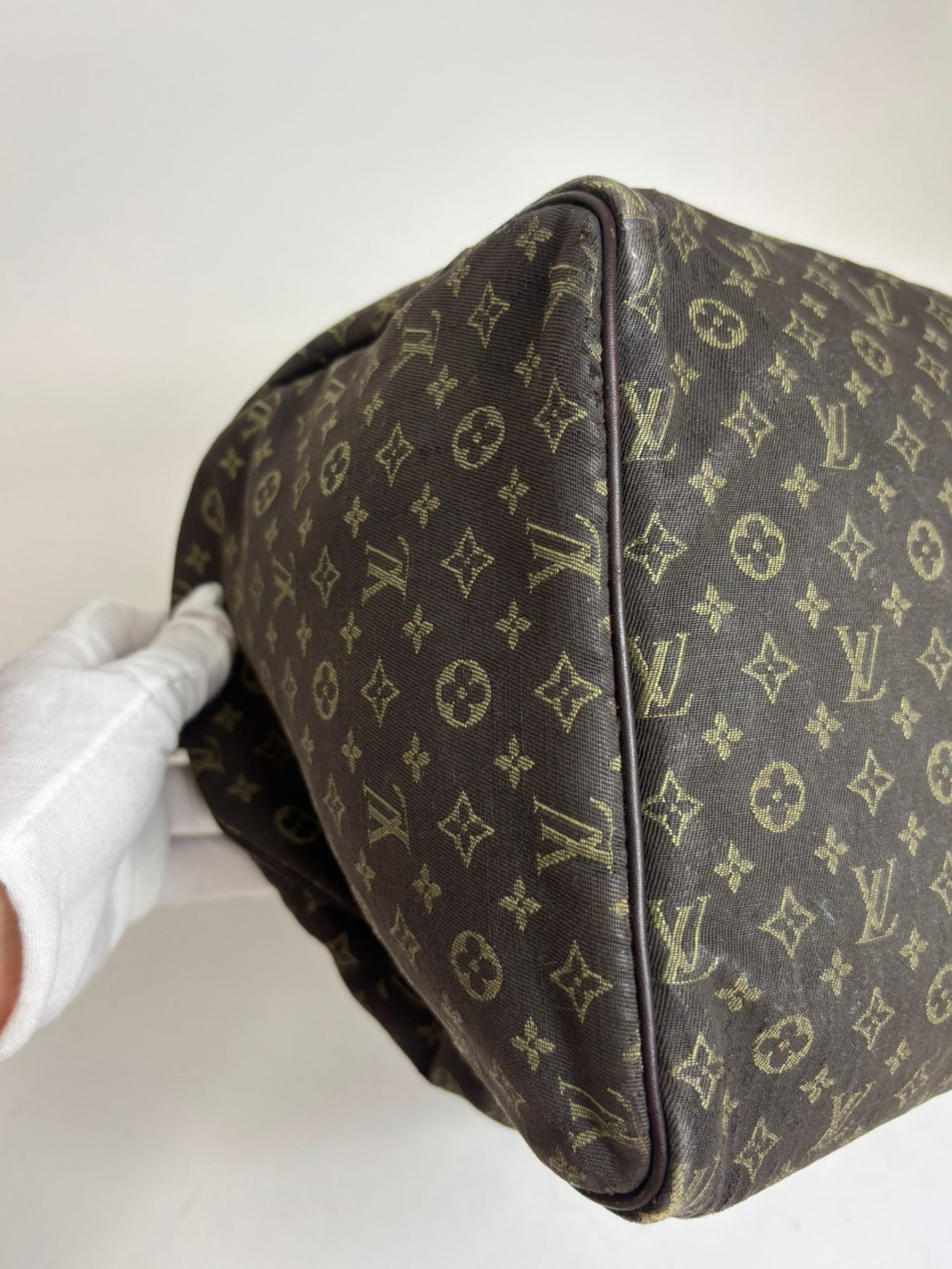 Sac Speedy 30 mini lin Louis Vuitton