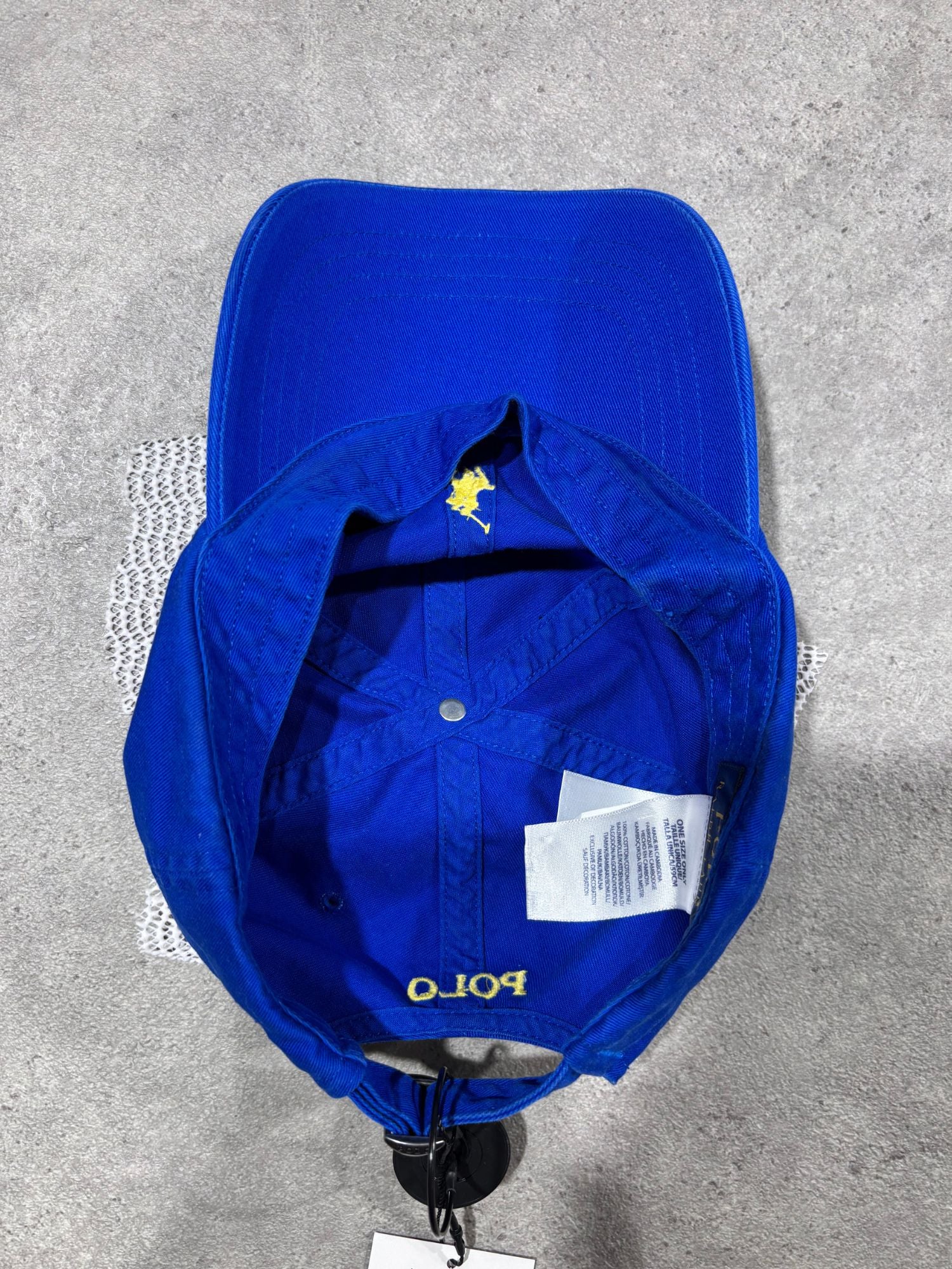 Casquette Ralph Lauren bleue (TU)