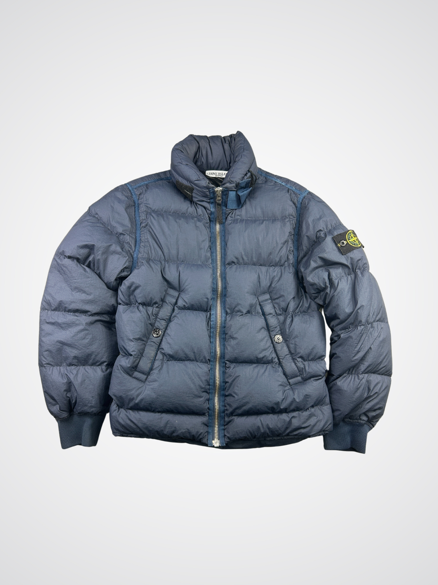 Doudoune Stone Island bleu marine (M)