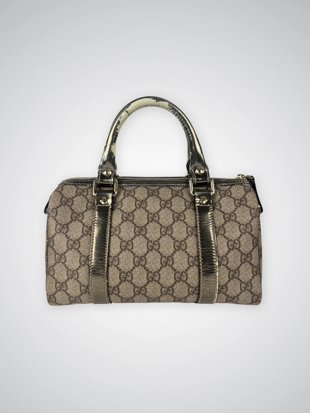 Sac mini Boston Gucci argenté