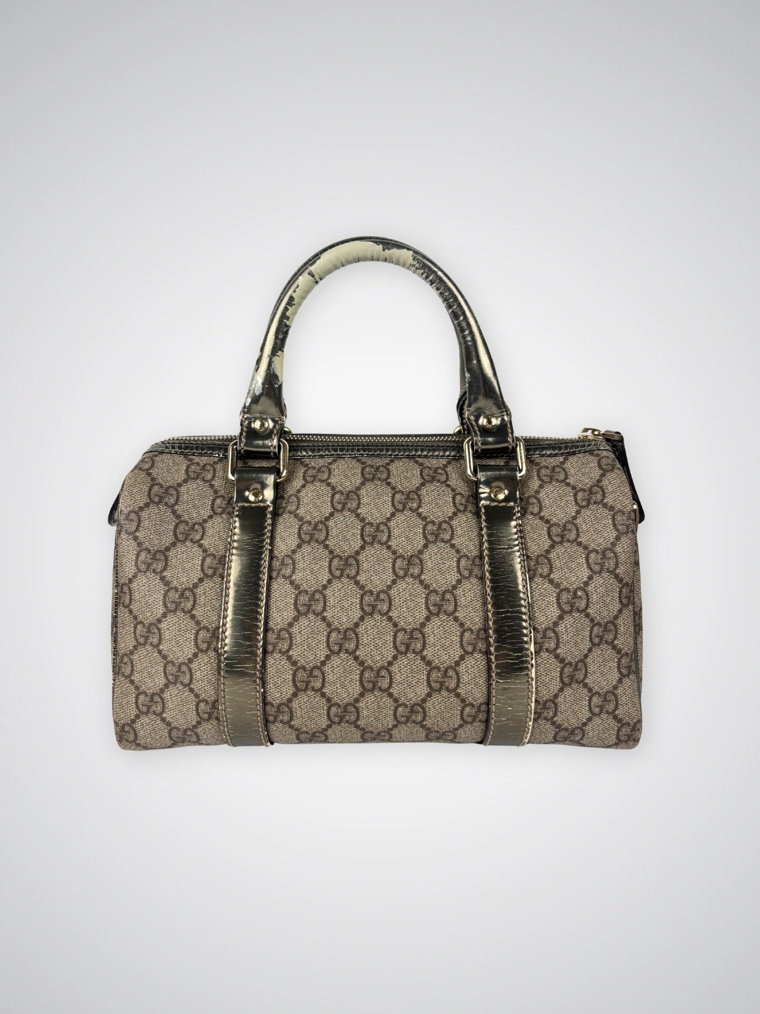 Sac mini Boston Gucci argenté