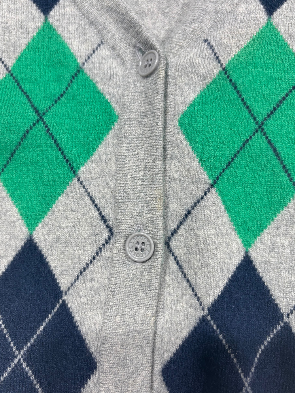 Cardigan Lacoste en laine (S femme)