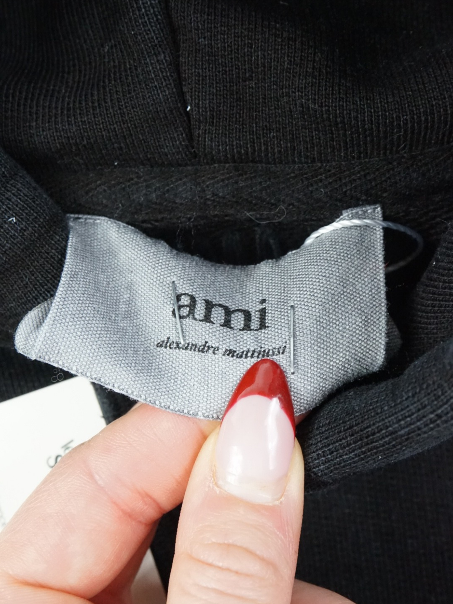 Sweat à capuche Ami Paris noir (XXL)