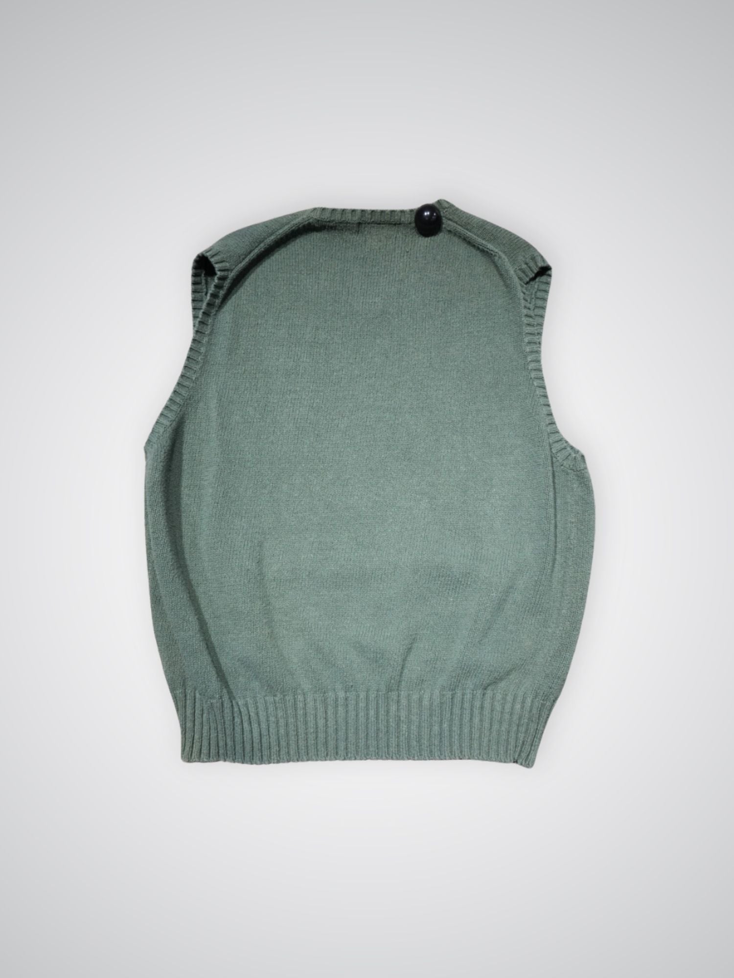 Pull sans manche vert Ralph Lauren (XL)