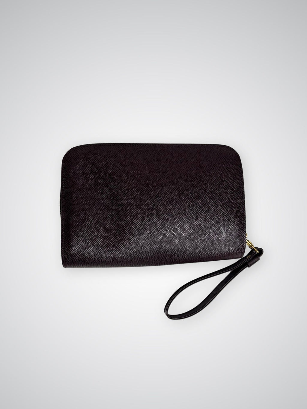 Pochette cuir Taïga Louis Vuitton
